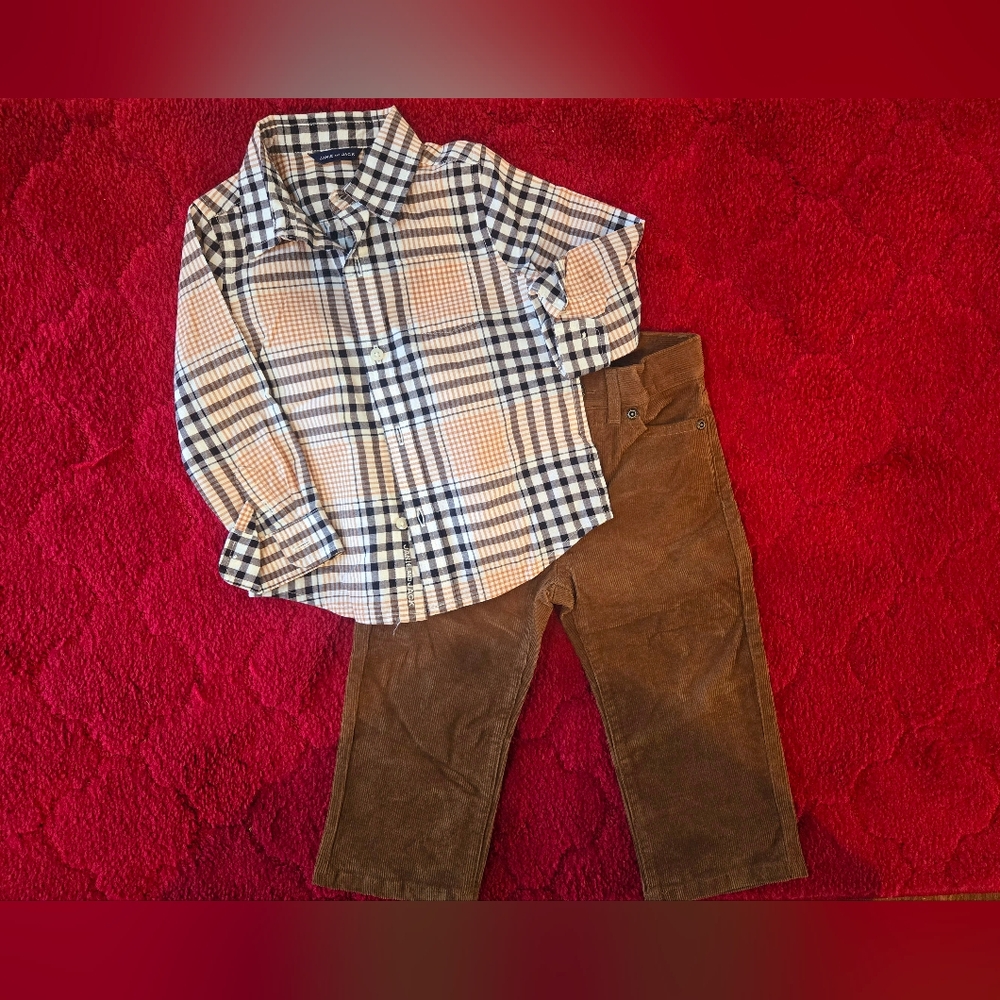 Janie & Jack Fall Set 18-24 months